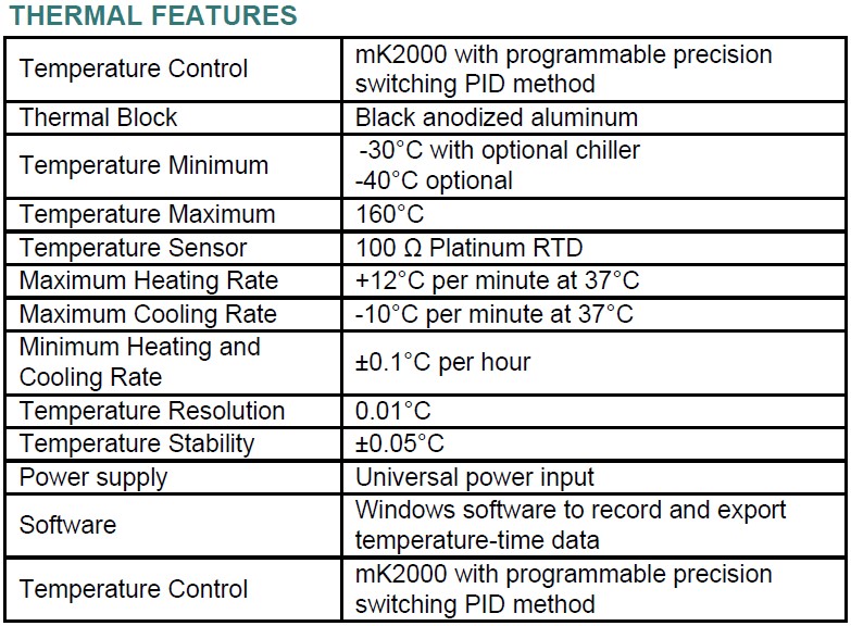 Instec_TS160-CUV_TEC_Cuvette_Stage_specs_2